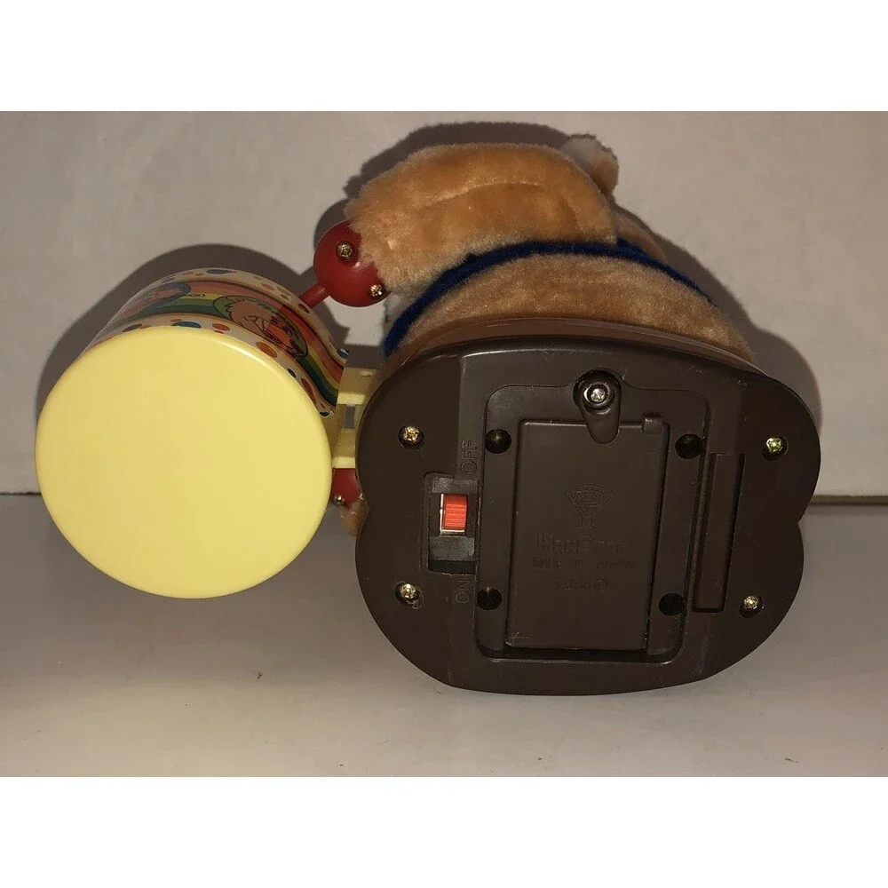 Vintage 1986 HanStar Bear w/ Drum Battery Operated Toy Taiwan Working See VIDEO